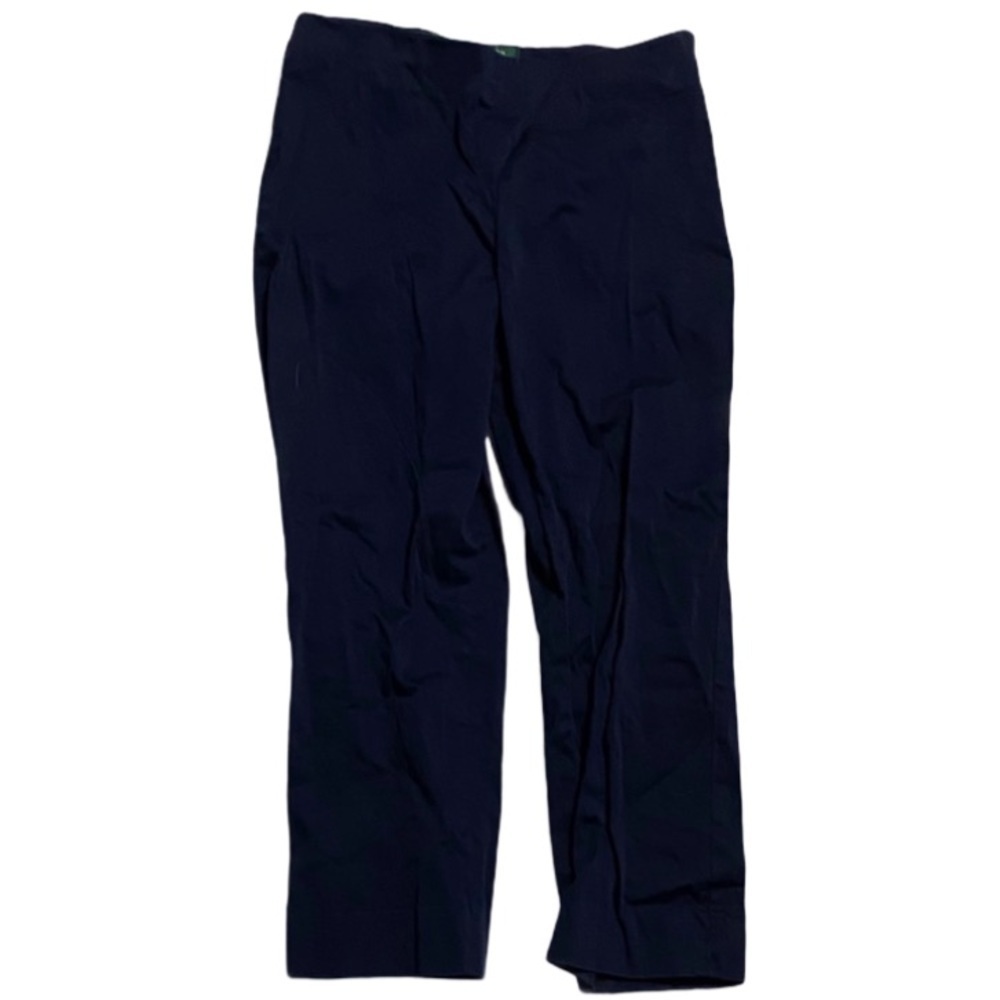 LRL Ralph Lauren navy blue pull on pants 10p - Picture 2 of 7